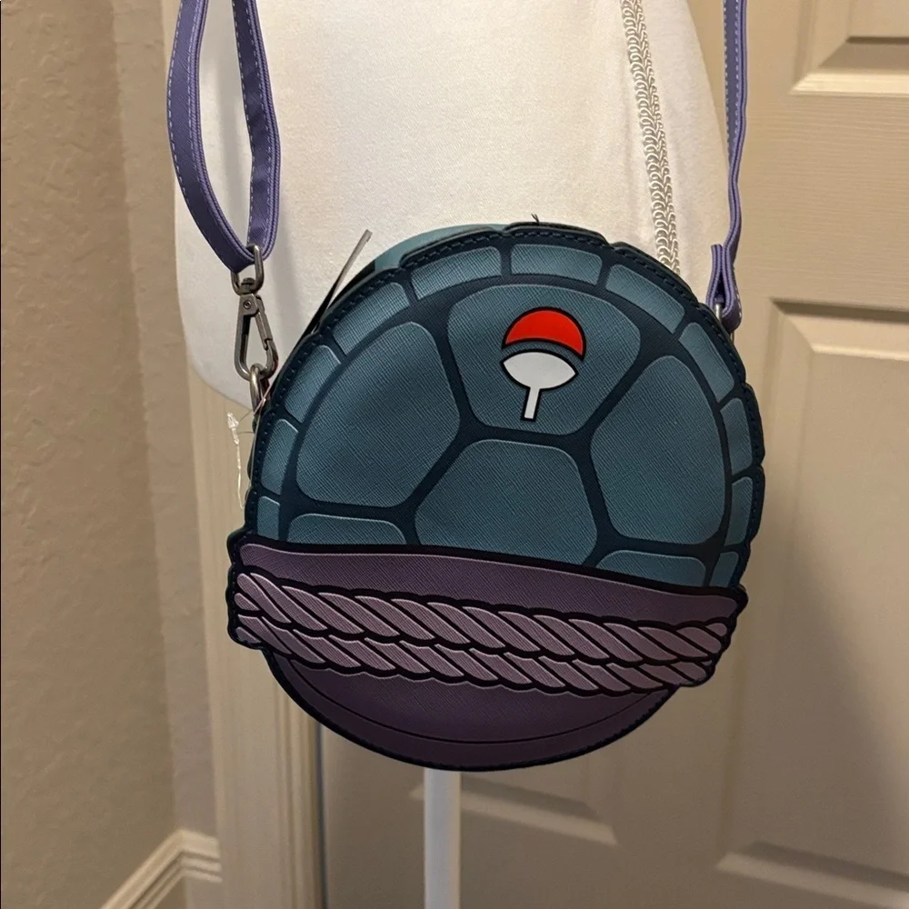 Turtles x Naruto Green Crossbody Bag. NWT Unisex Perfect for the little ones.